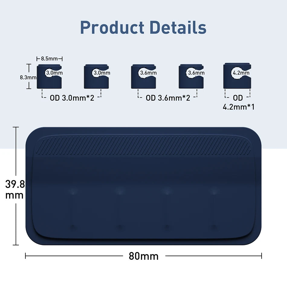 Magnetic Cable Management  Cable Organizer Multi-purpose Cord Winder