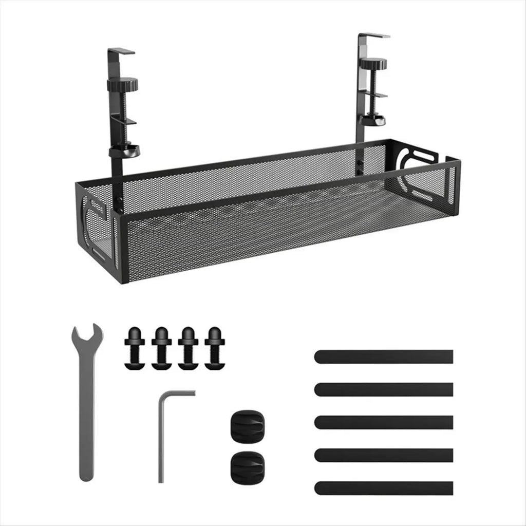 Under Desk Cable Management Tray, Cord Organizer