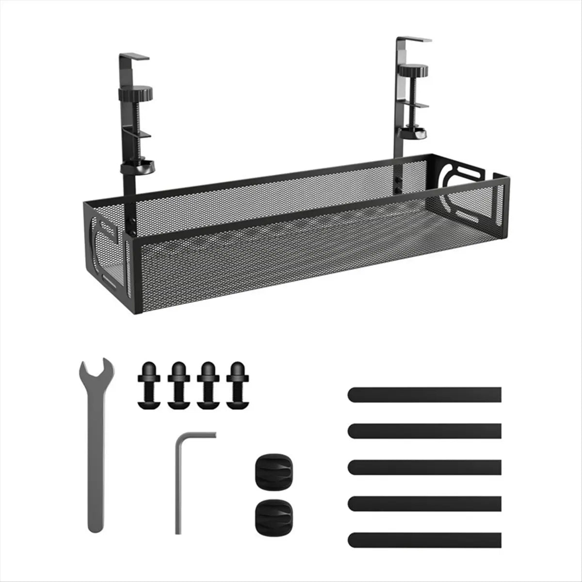Under Desk Cable Management Tray, Cord Organizer